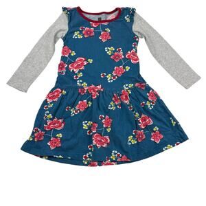 Tea Collection Jianzhi Floral Layered Dress